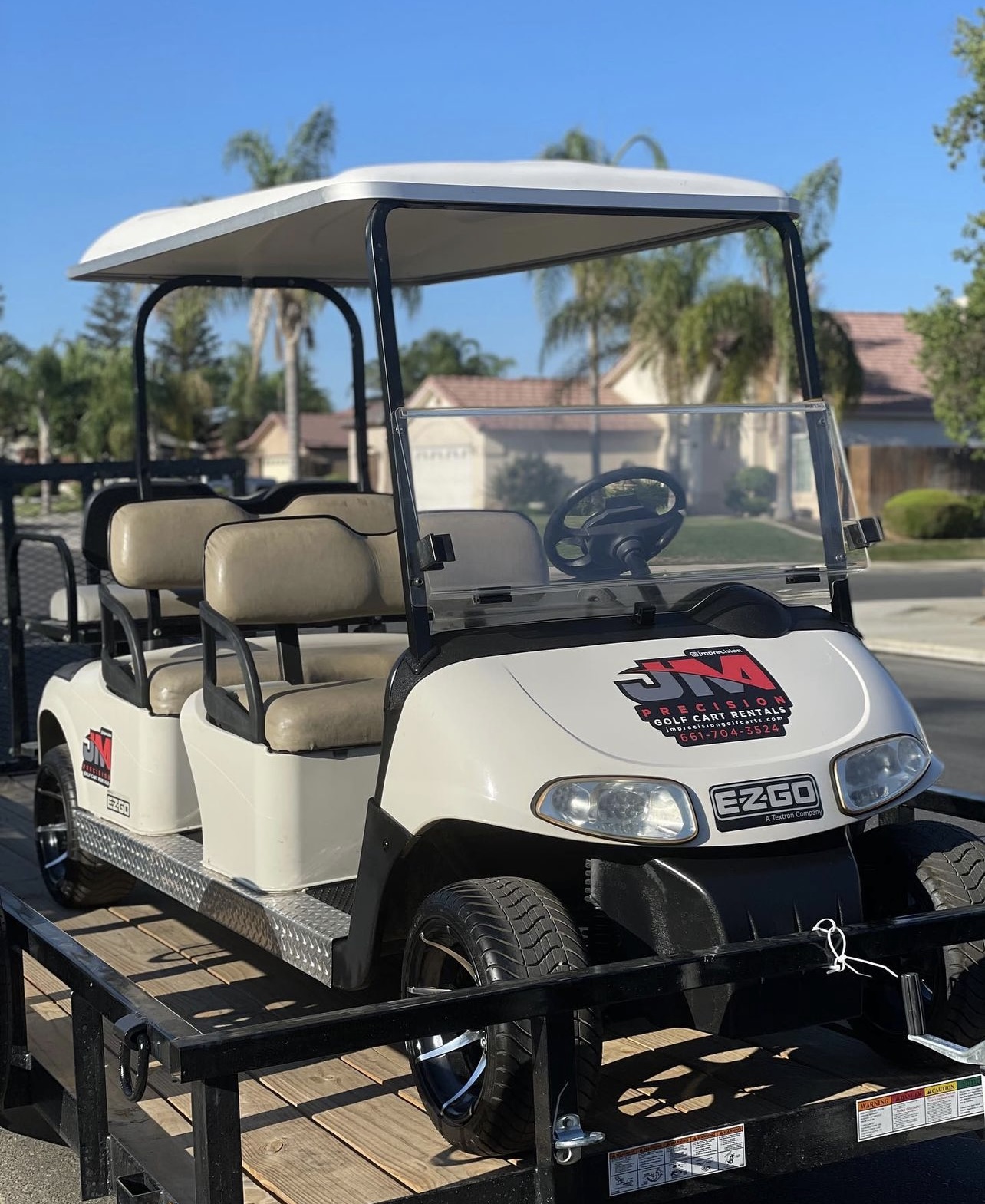Rentals JM Precision Golf Carts Bakersfield California